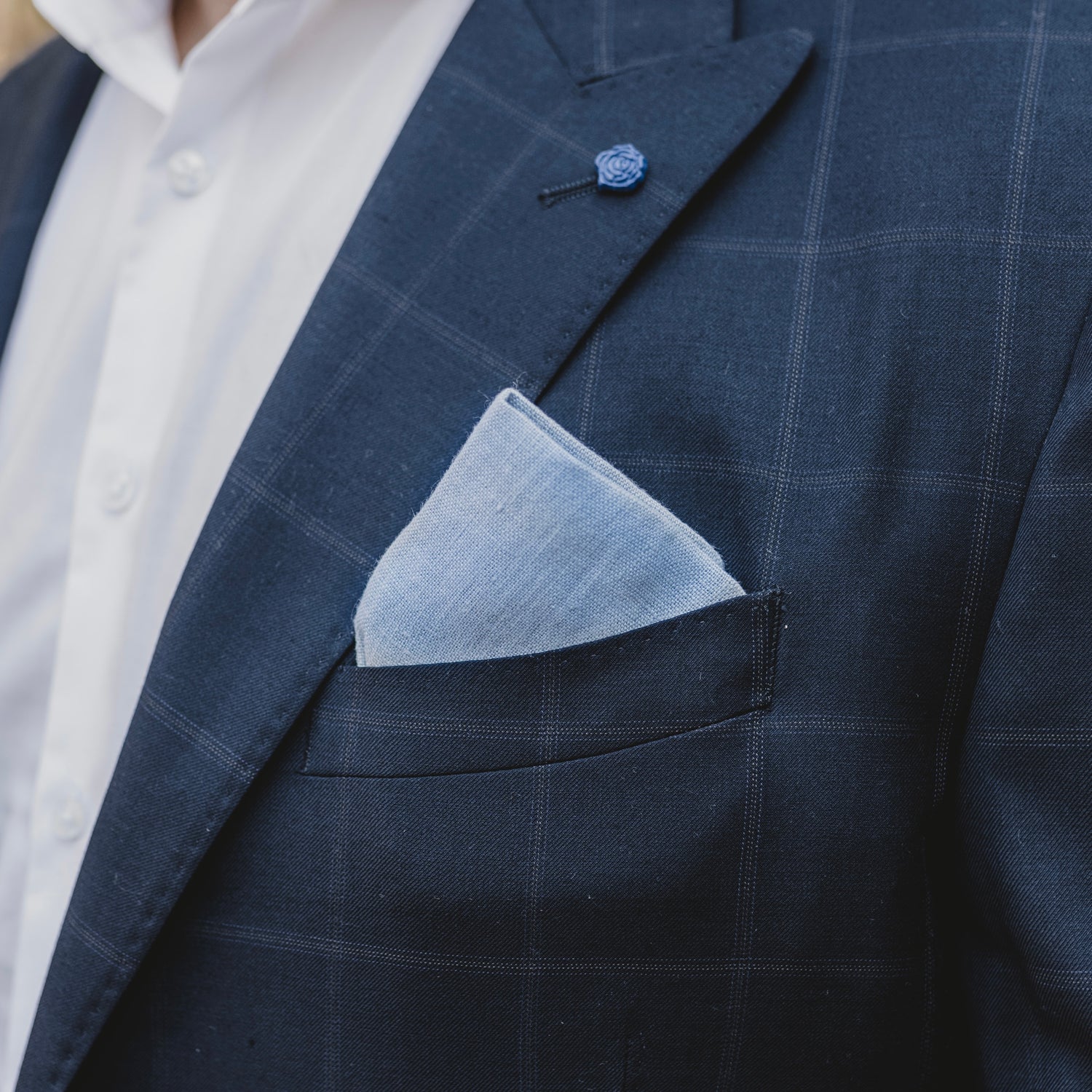 Pocket square | made of linen | various colors