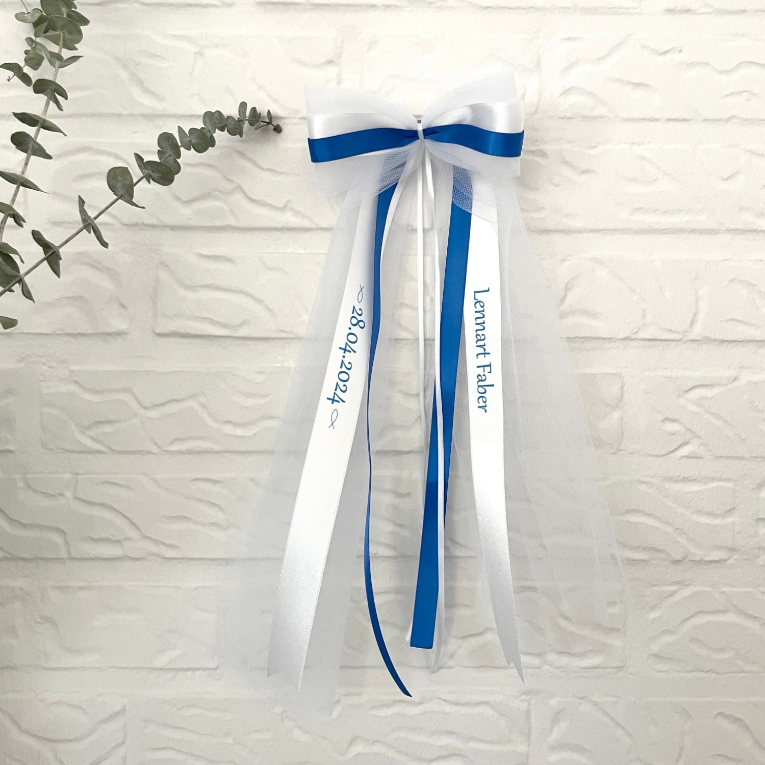 Personalized ribbon for baptism | communion | confirmation | confirmation