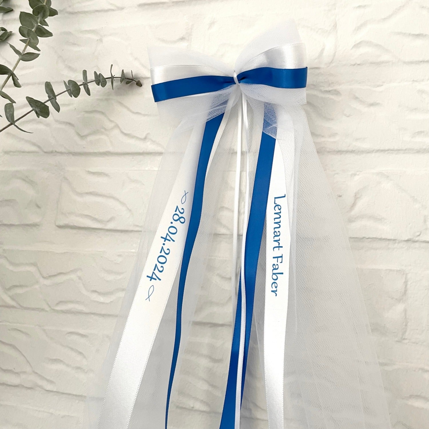 Personalized ribbon for baptism | communion | confirmation | confirmation