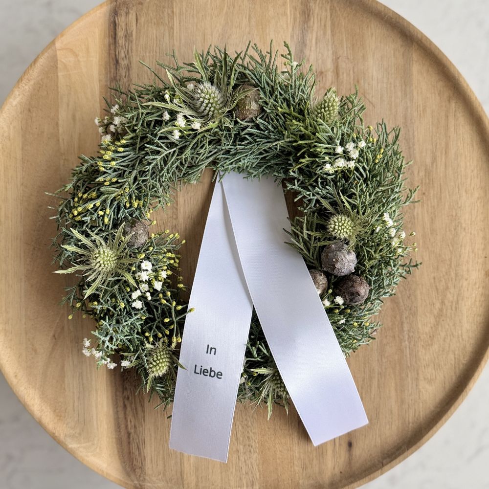 Mourning ribbon | Grave arrangement ribbon | personalized