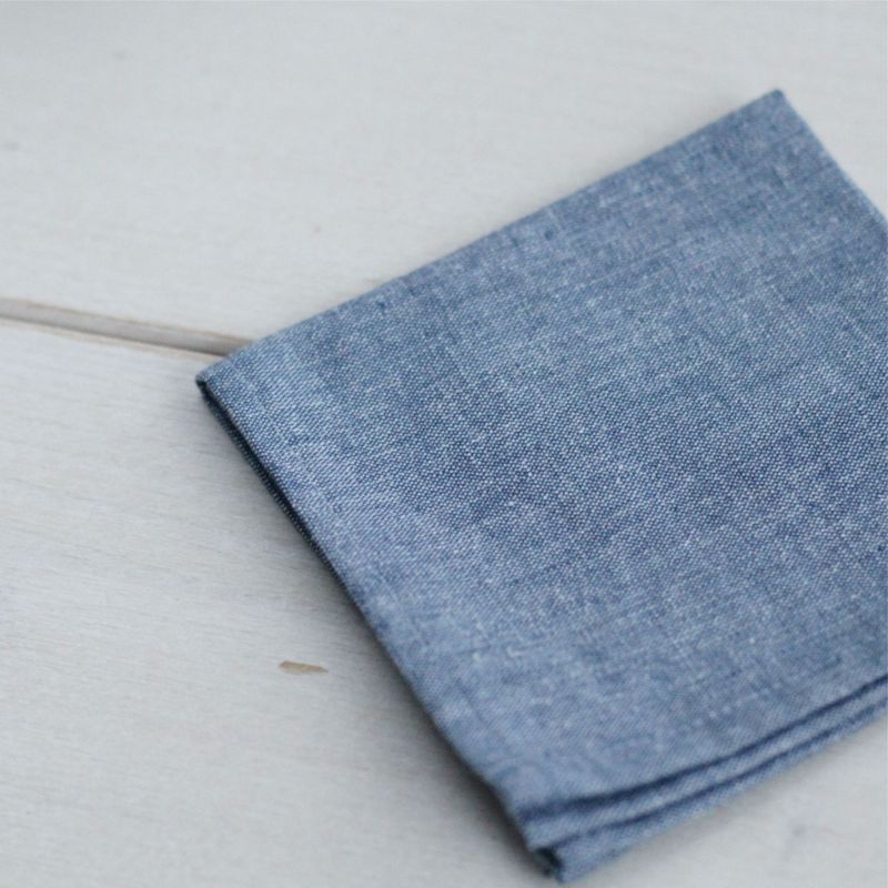 Einstecktücher für Anzug blau