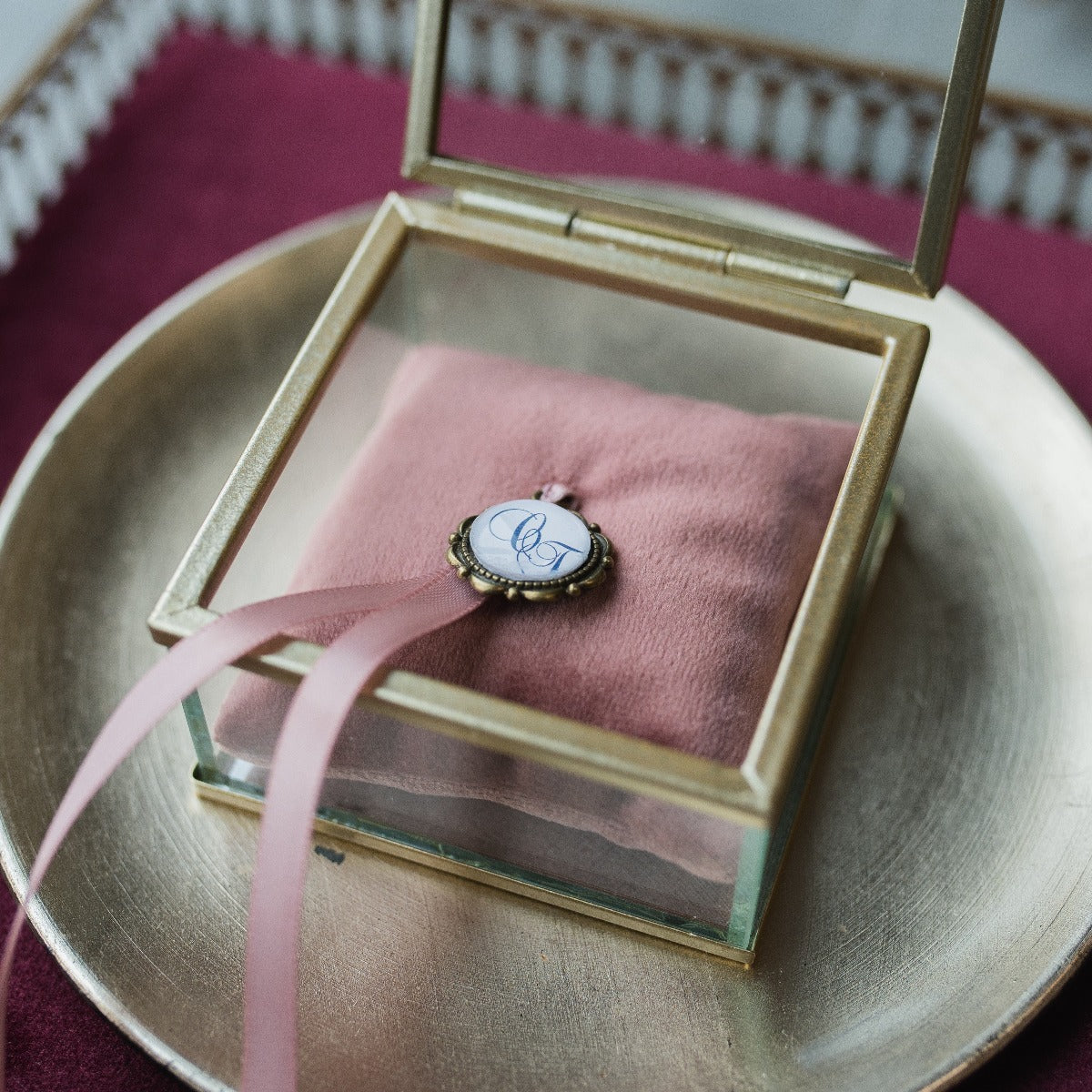 Ringkästchen zur Hochzeit
