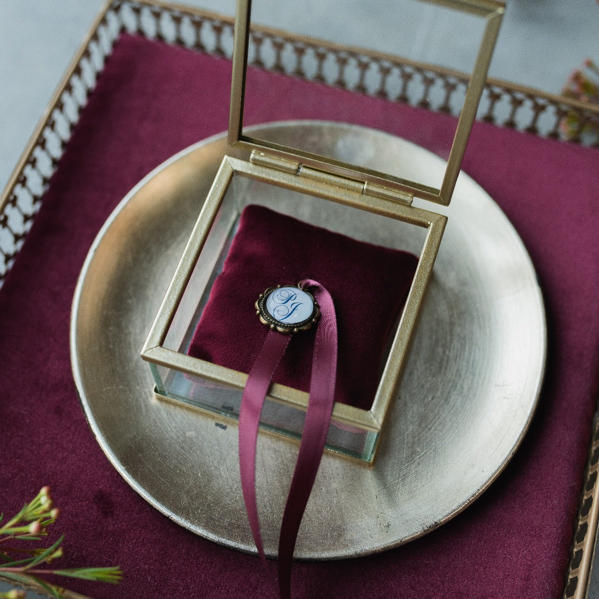 Ringbox personalisiert Hochzeit
