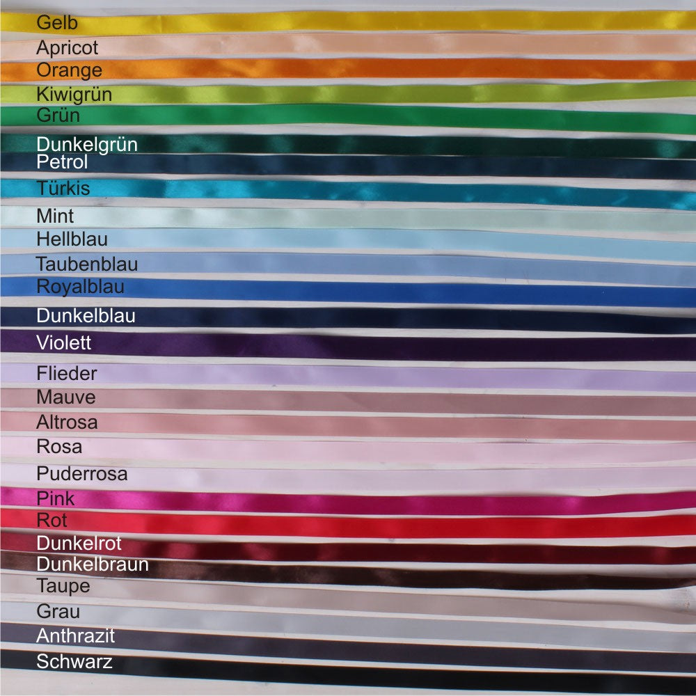 Farbe Satinbänder Ringkissen