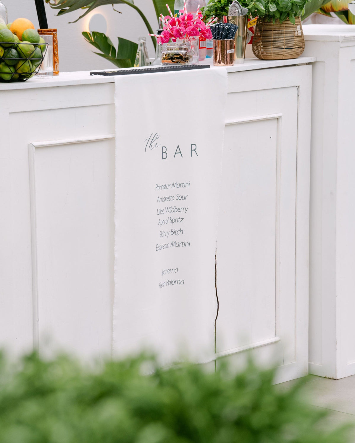 Individuelle Hochzeitsbanner