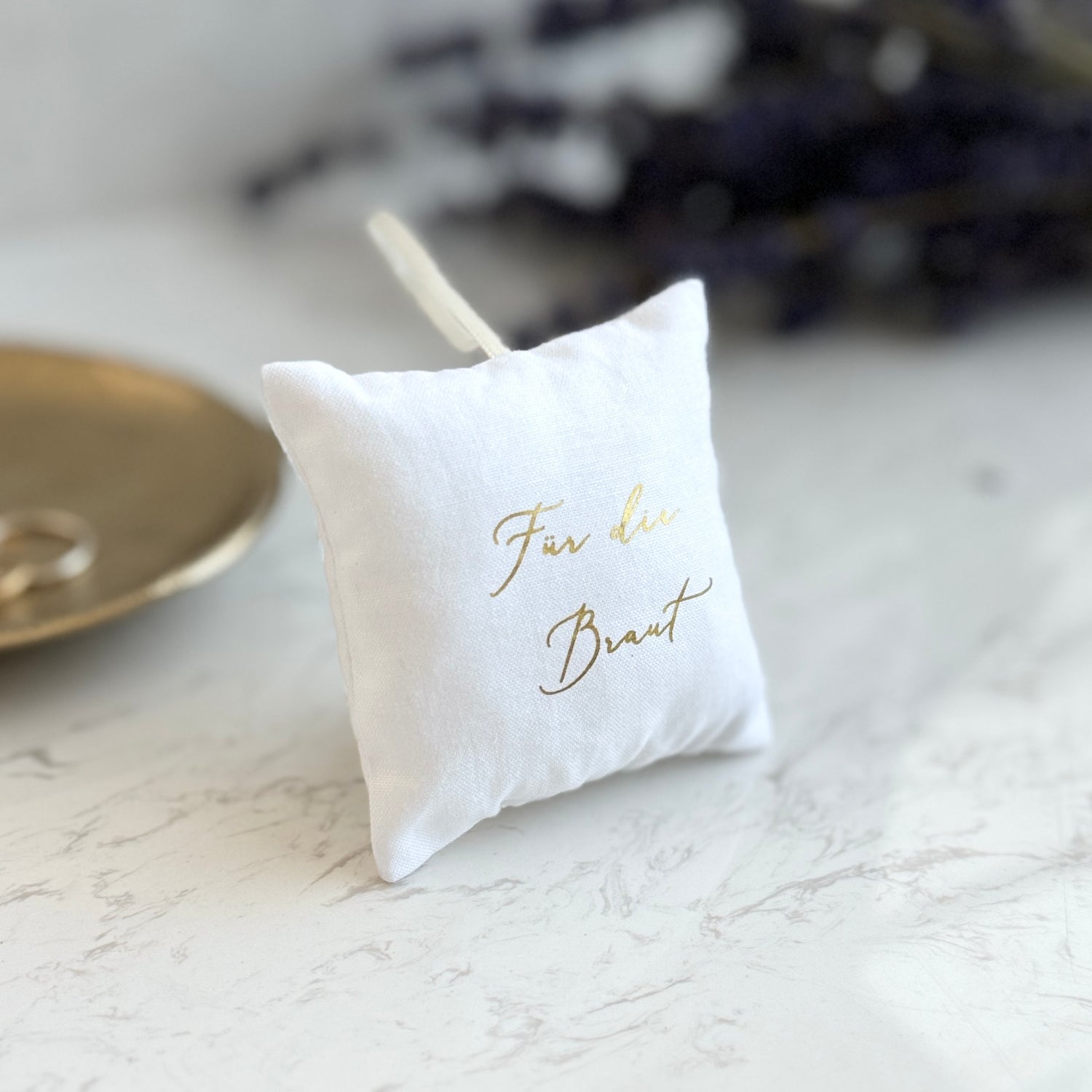 scented sachet with lavender | for the bride | maid of honor