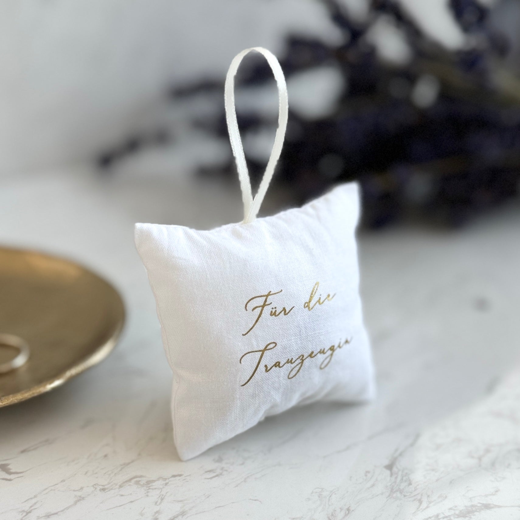 scented sachet with lavender | for the bride | maid of honor