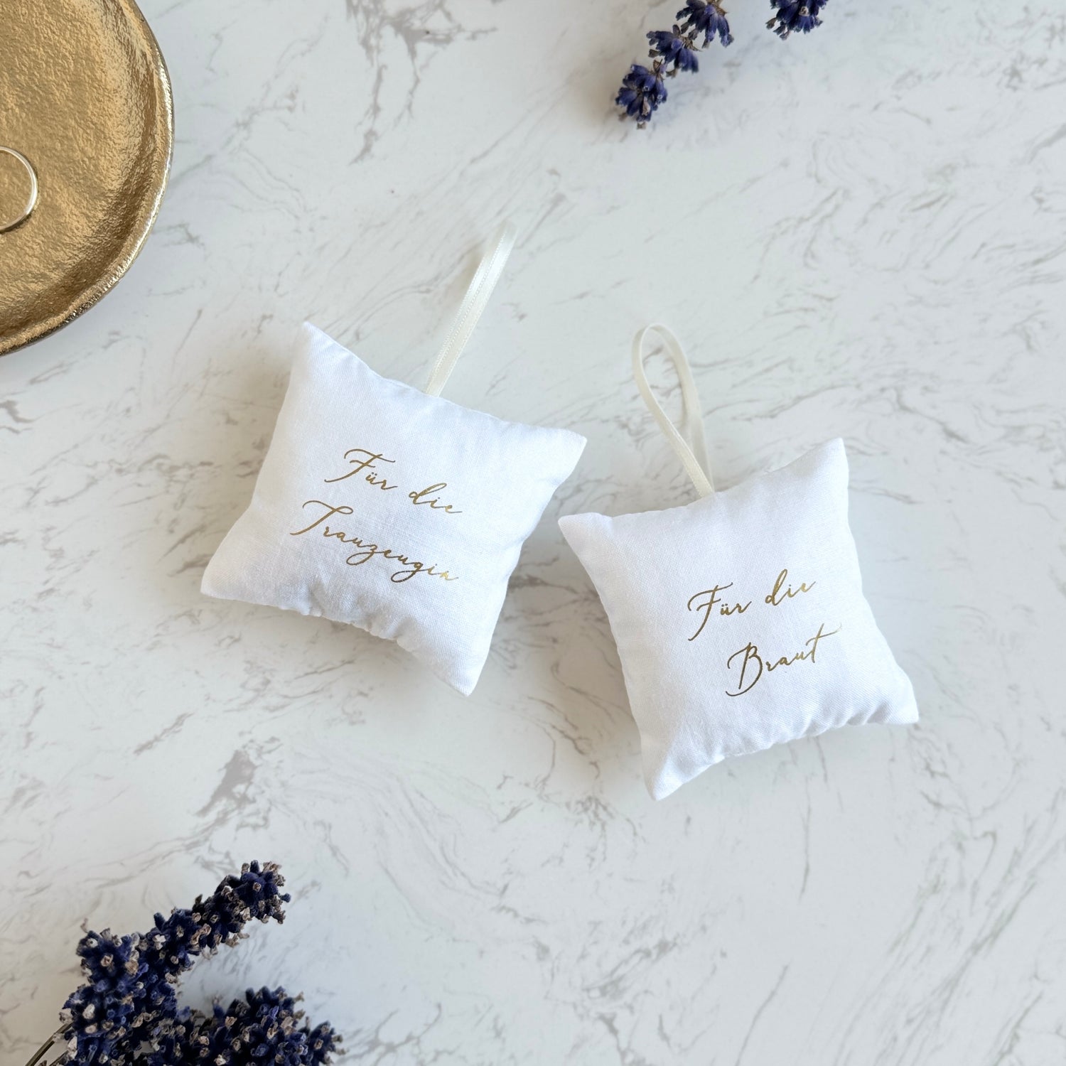 scented sachet with lavender | for the bride | maid of honor