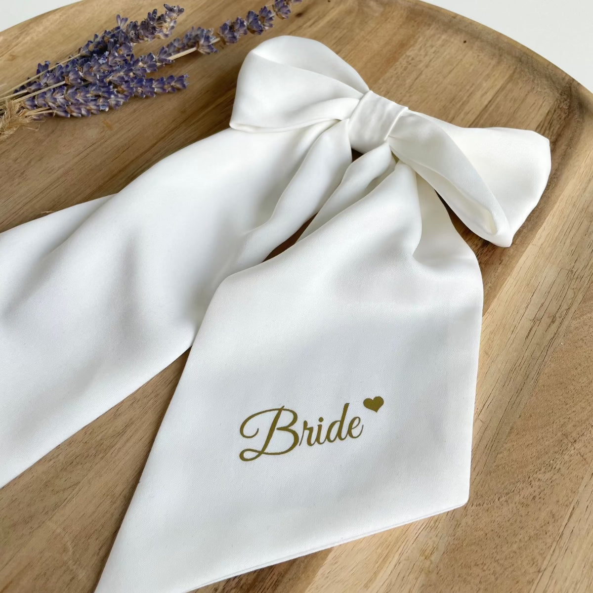 hair bow for the bride | ivory