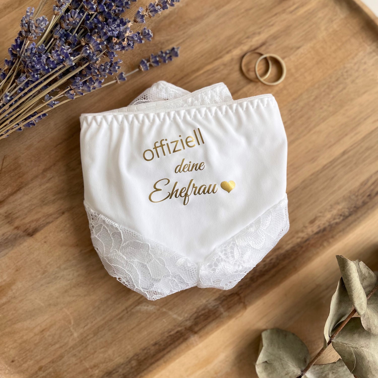 Bridal Underwear | Brazilian | Officially Your Wife