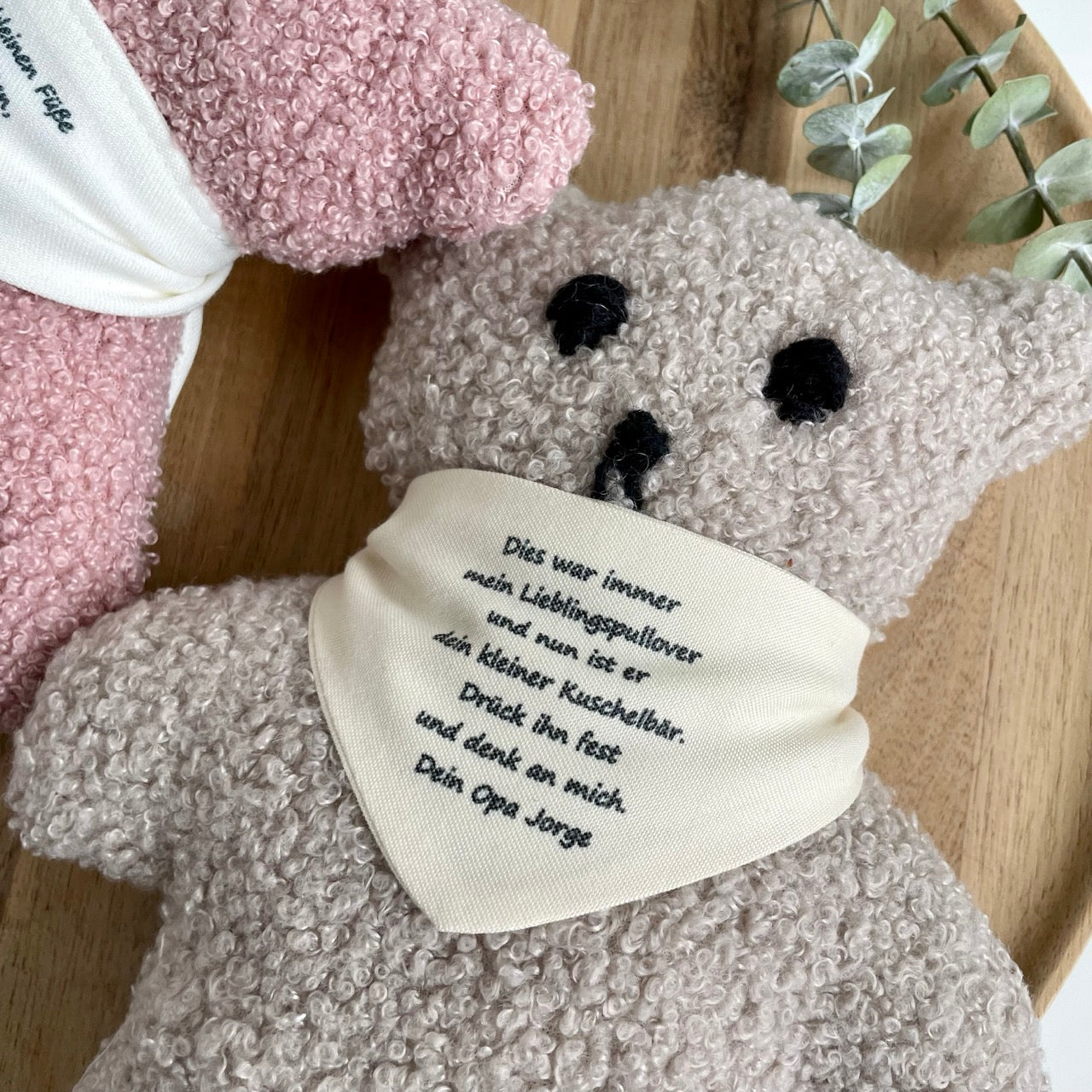 Memory Teddy | personal message | keepsake