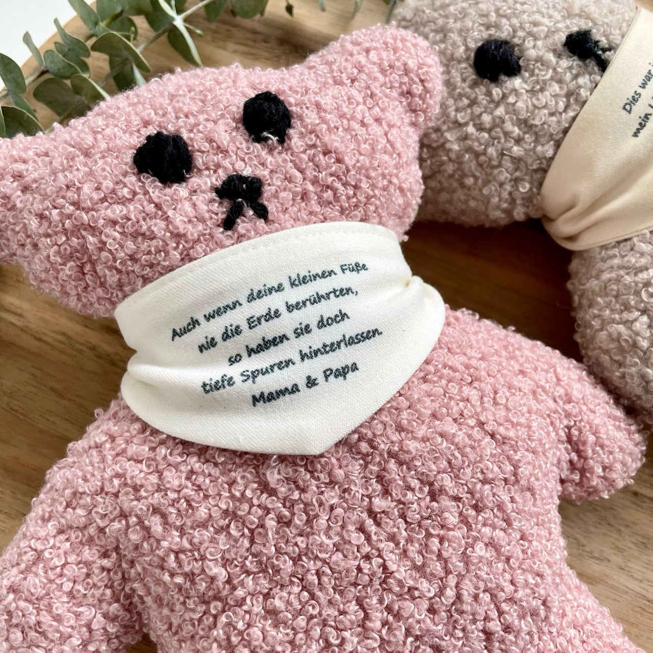 Memory Teddy | personal message | keepsake