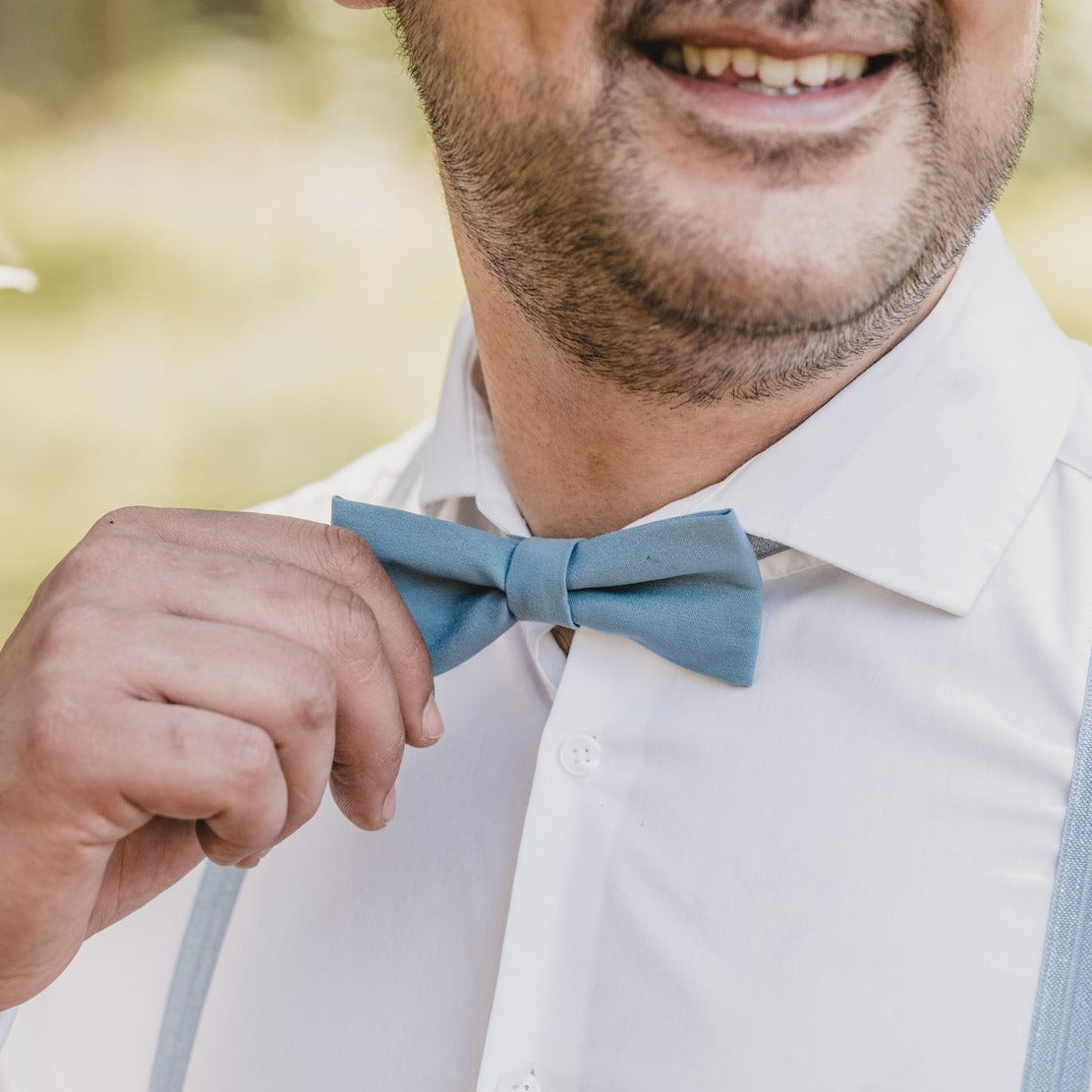 Bow tie Dusty pink structure for adults