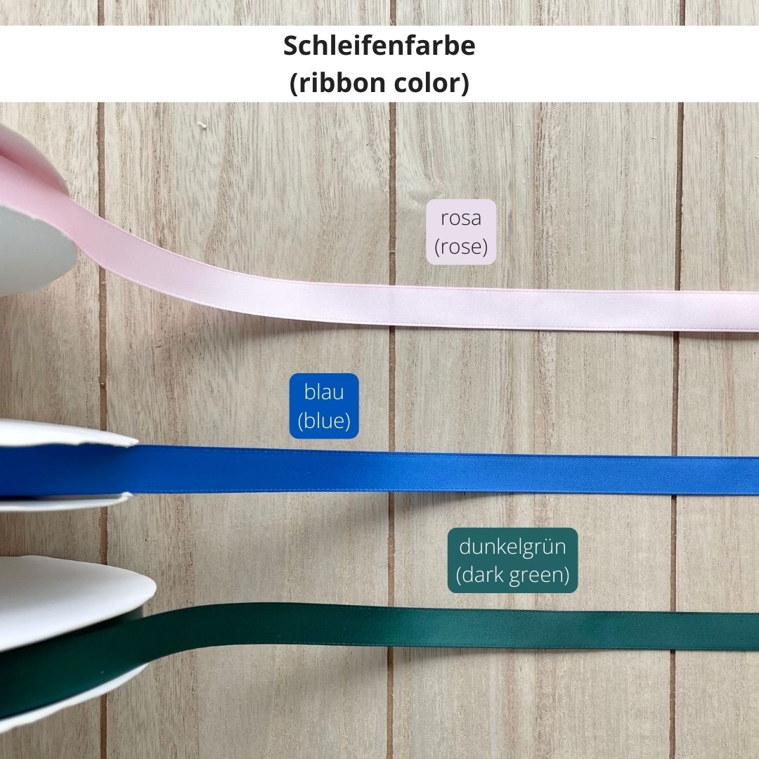 Personalisierte Schleife zur Taufe | Kommunion | Konfirmation | Firmung