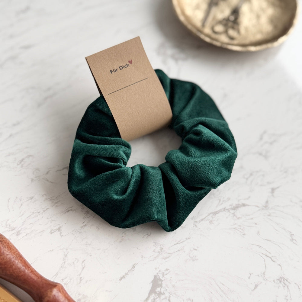 Scrunchies aus weichem Samt | Zopfgummi | Haaraccessoires