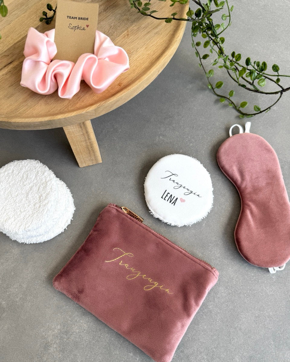 Set für Trauzeugin Geschenk Hochzeit