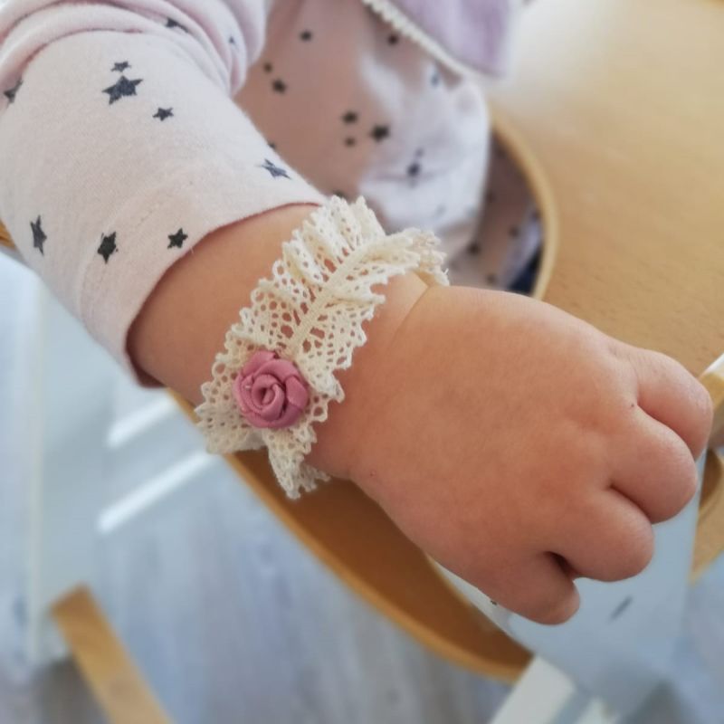 Kinderarmband Rosa hochzeit