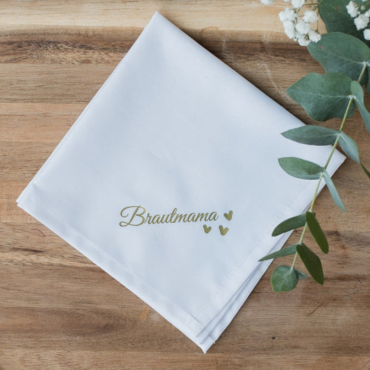 Taschentuch für die Brautmama