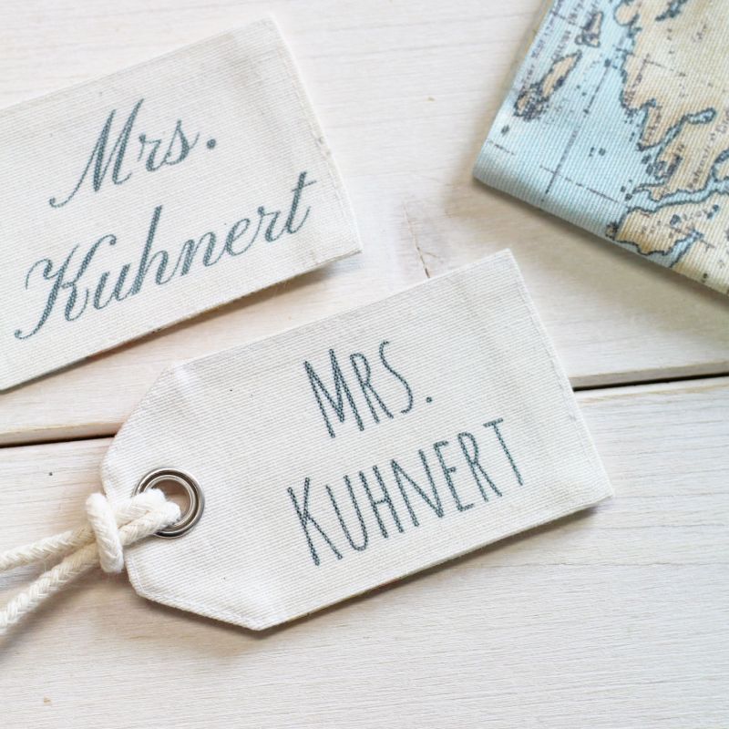 Kofferanhänger Hochzeit personalisiert