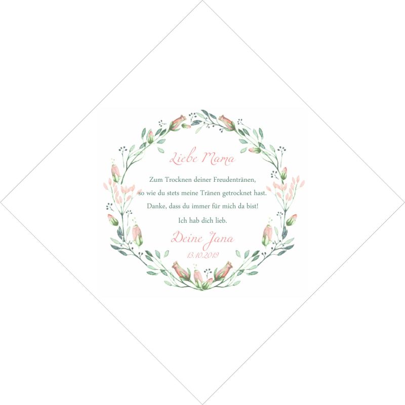Vintage Taschentuch zur Hochzeit